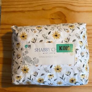 Shabby Chic King sheet set